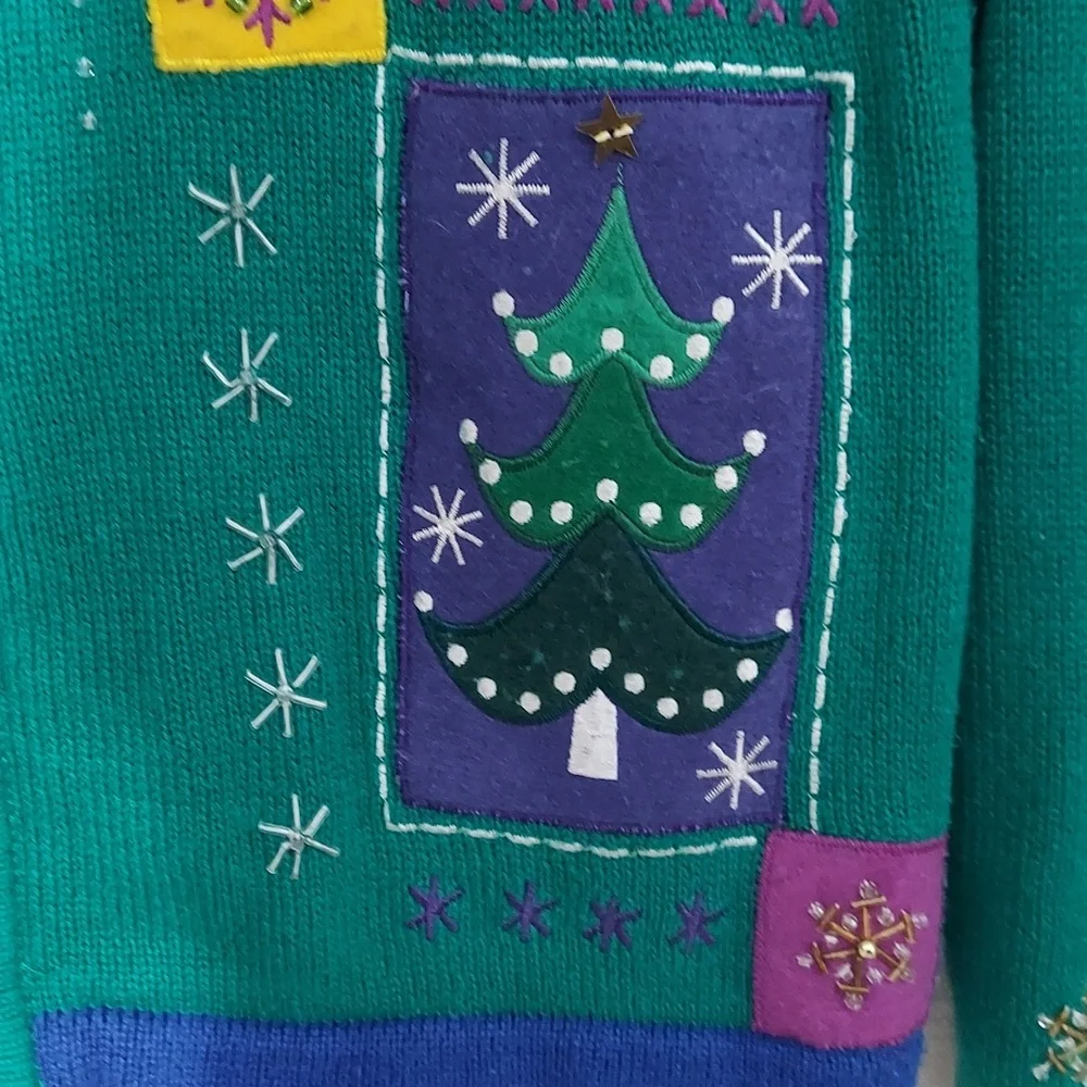 Jason Maxwell Christmas sweater size small (InvW099) - Picture 8 of 10